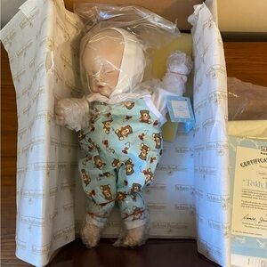 🍀NWT! Baby Doll in Blue Monkey Outfit